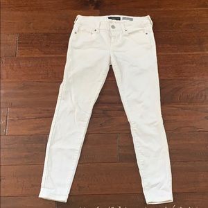 AEROPOSTALE Ankle Jegging White Jeans